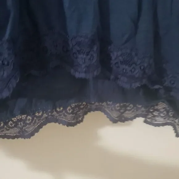 Lane Bryant Blue Tank Top Sz 14/16 - Picture 2 of 4